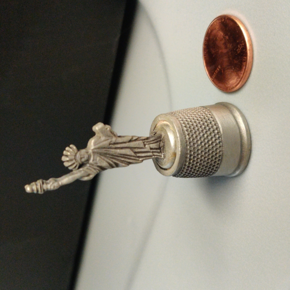 Statue of Liberty metal thimble